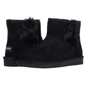 Koolaburra by Ugg Women's Black W Victoria Mini Boots, US 6, EU 37, 1114731
